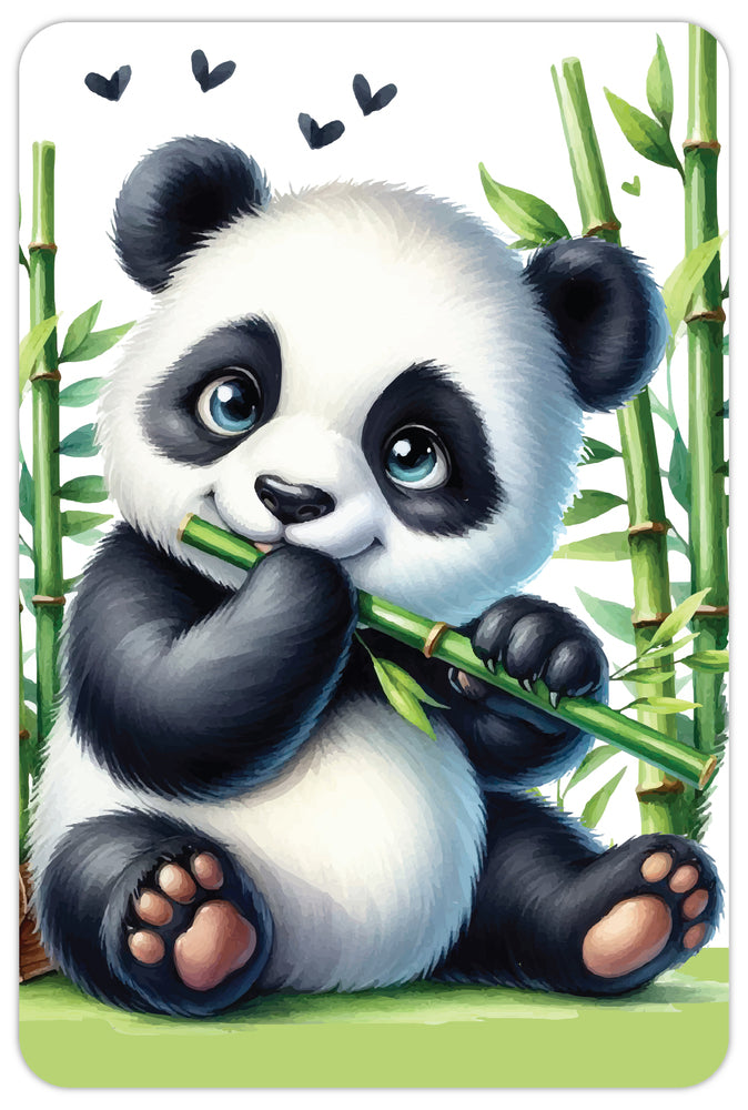 Diamond Art Panda 10X15Cm