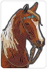 Diamond Art Hest 10X15Cm