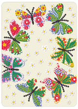 Diamond Art Sommerfugle 13X18Cm