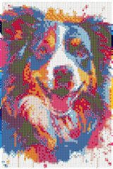 Diamond Art Hund 20X30Cm