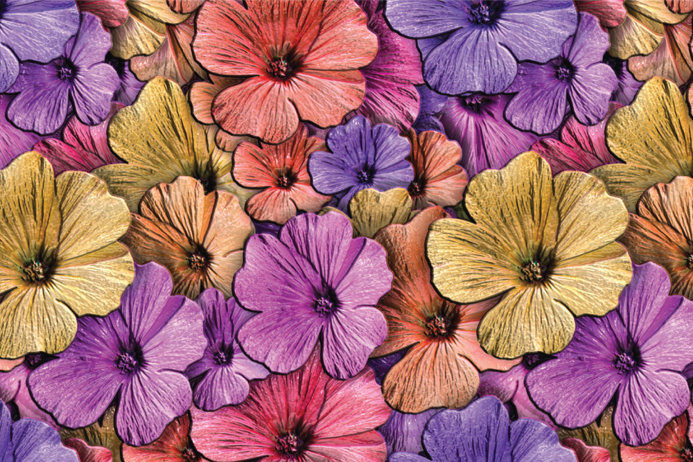 Diamond Art Blomster 20X30Cm