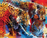 Diamond Art Leoparder 40X50Cm