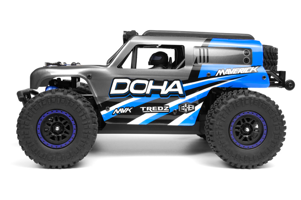 Maverick Doha 1/20 4WD Electric Truck - Blue