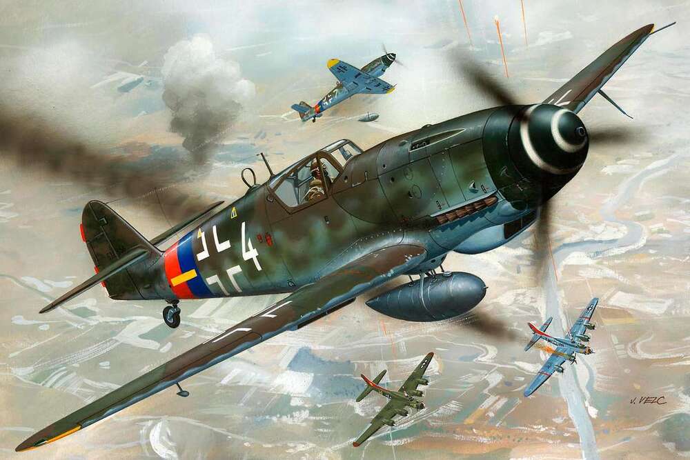 Starter Kit Messerschmitt Bf-109 1:72