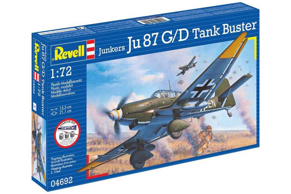 Starter Kit Junkers Ju87 G/D Tank Buster 1:72