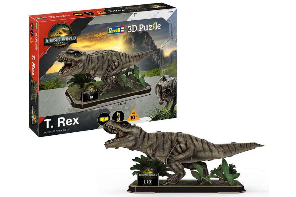 3D Puzzle Jurassic World Rebirth, new Dinosaur B