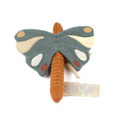 Rattle - Butterfly - Blue Spruce