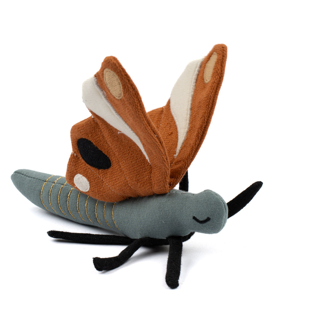 Rattle - Butterfly - Cinnamon