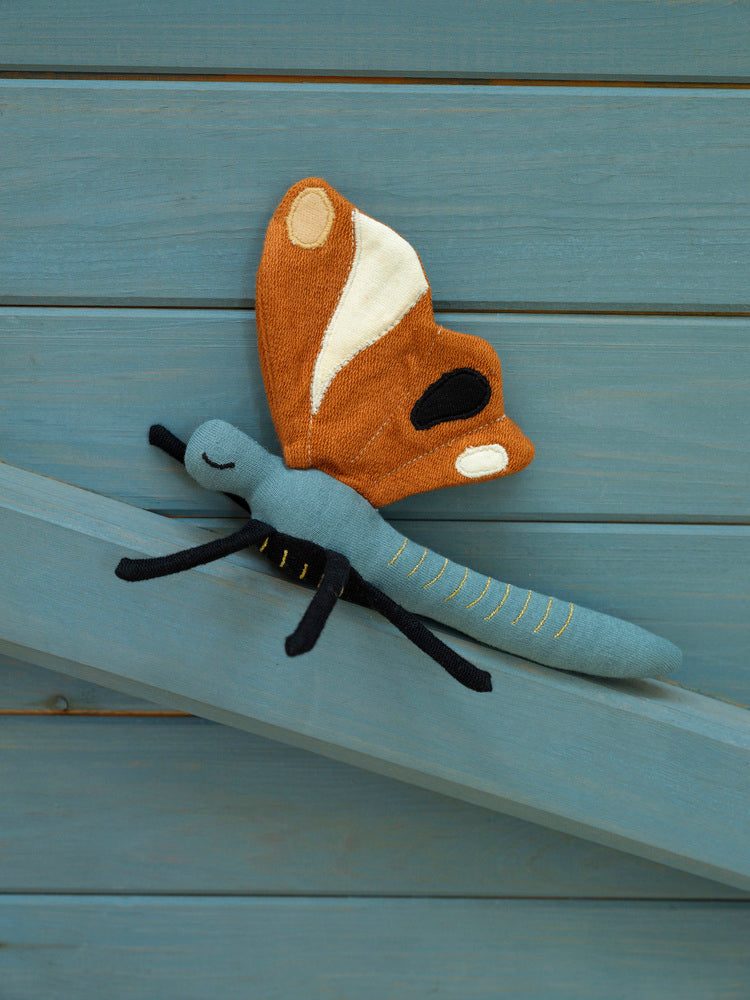 Rattle - Butterfly - Cinnamon