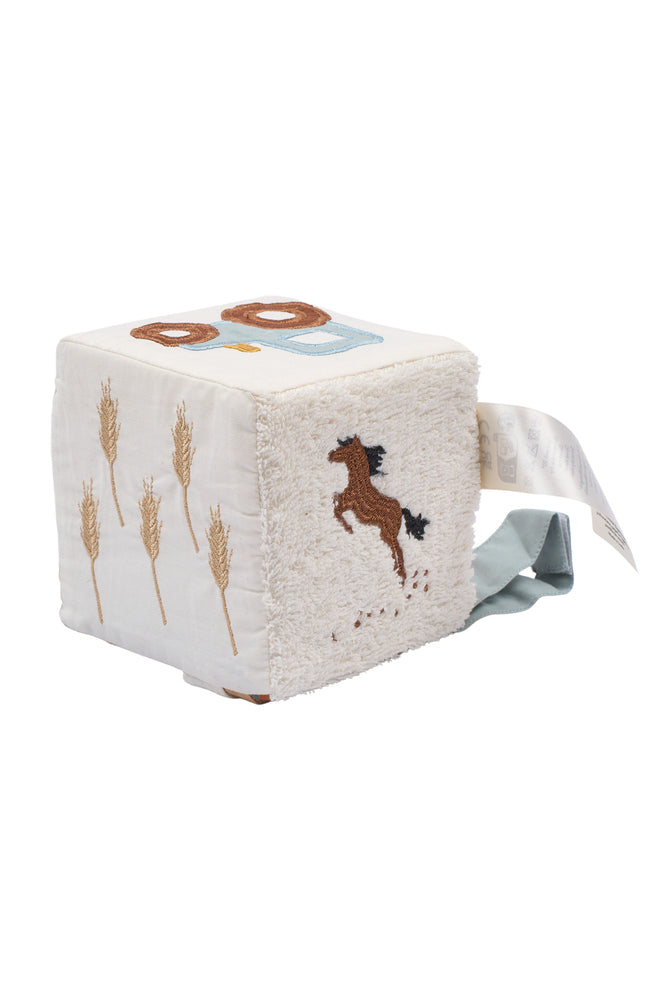 Fabric Cube - Little Farm