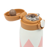 Water Bottle - Harlekin - Ash Rose