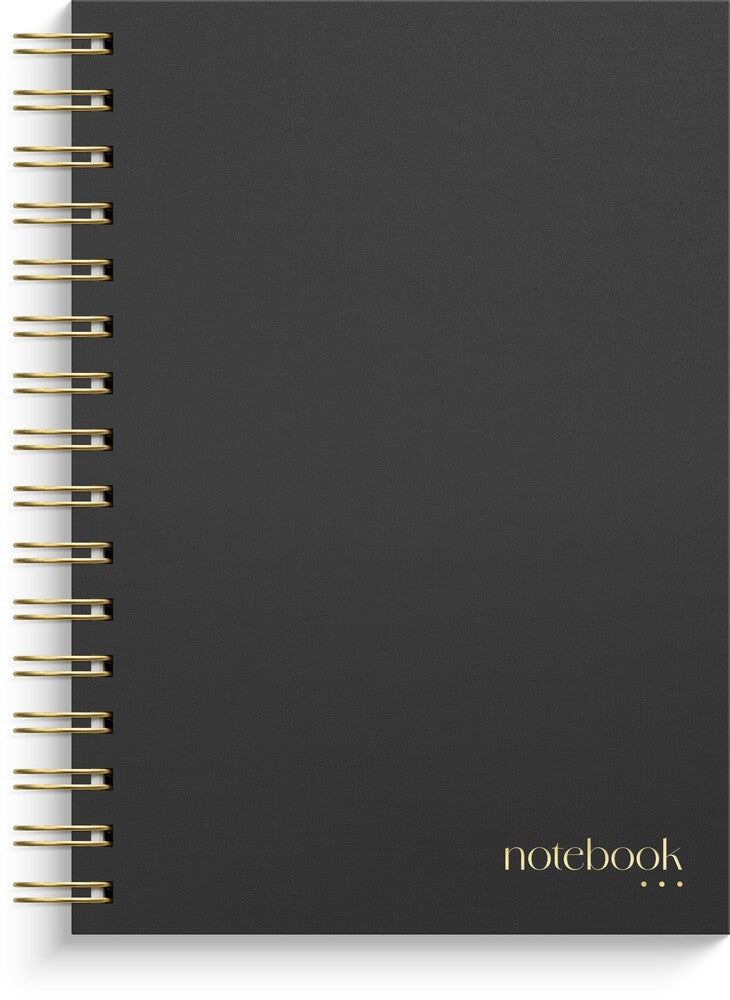 Notesbog Dotted A5 Black