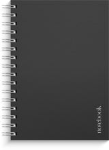 Notesbog Blank A5 Black
