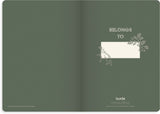 Notesbog Deluxe A5 Smooth Green Forest