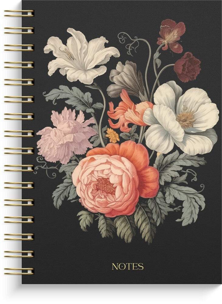 Notesbog A5 Dark Bloom