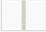Notesbog A5 Diamond Pattern