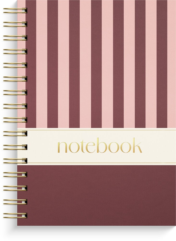 Notesbog A5 Stripes