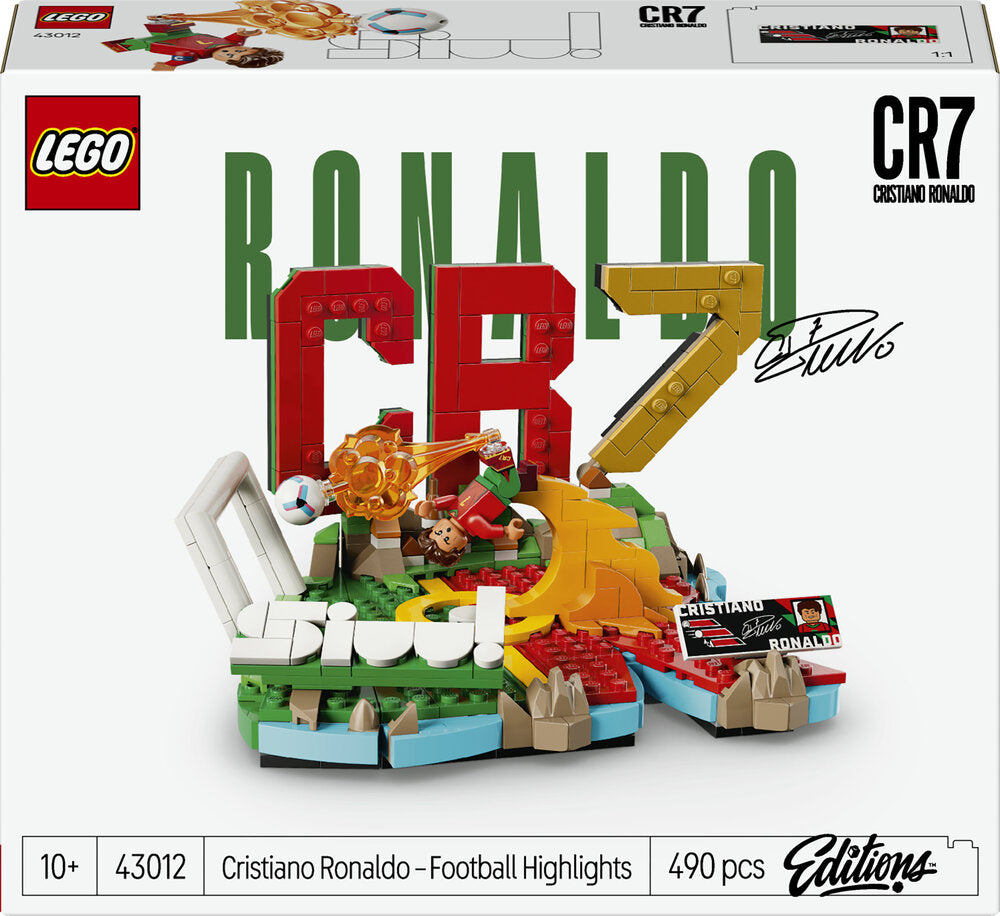43012 LEGO Editions Football Cristiano Ronaldo – fodboldhøjdepunkter