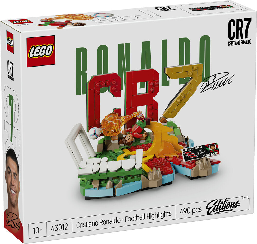 43012 LEGO Editions Football Cristiano Ronaldo – fodboldhøjdepunkter