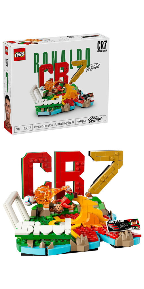 43012 LEGO Editions Football Cristiano Ronaldo – fodboldhøjdepunkter