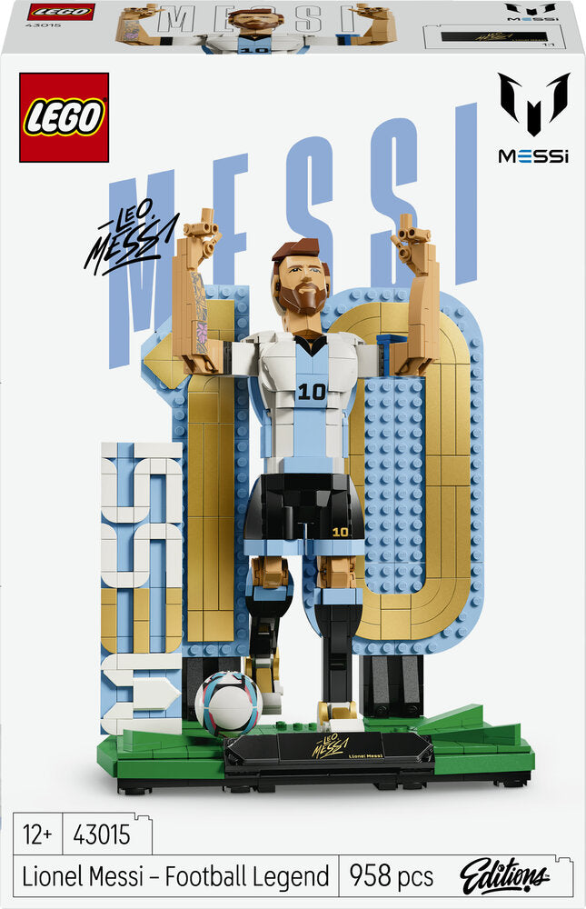 43015 LEGO Editions Football Lionel Messi – fodboldlegende