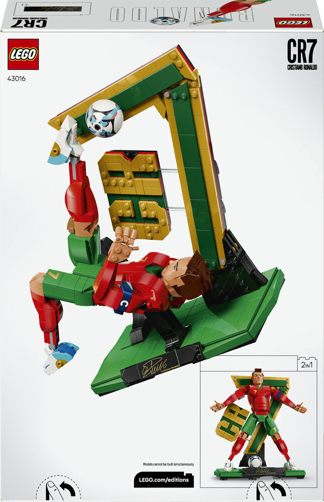 43016 LEGO Editions Football Cristiano Ronaldo – fodboldlegende