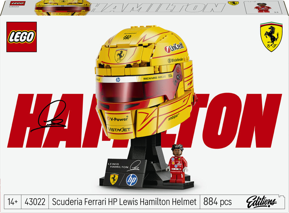 43022 LEGO Editions Vehicles Scuderia Ferrari HP Lewis Hamilton-hjelm