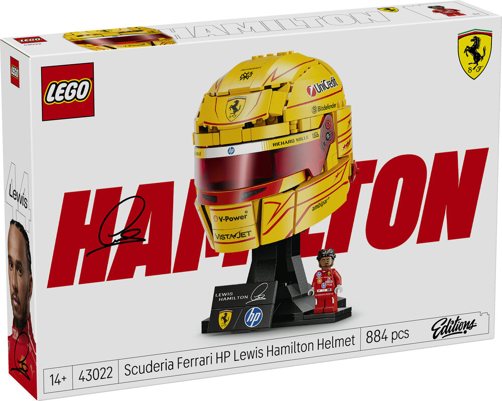 43022 LEGO Editions Vehicles Scuderia Ferrari HP Lewis Hamilton-hjelm