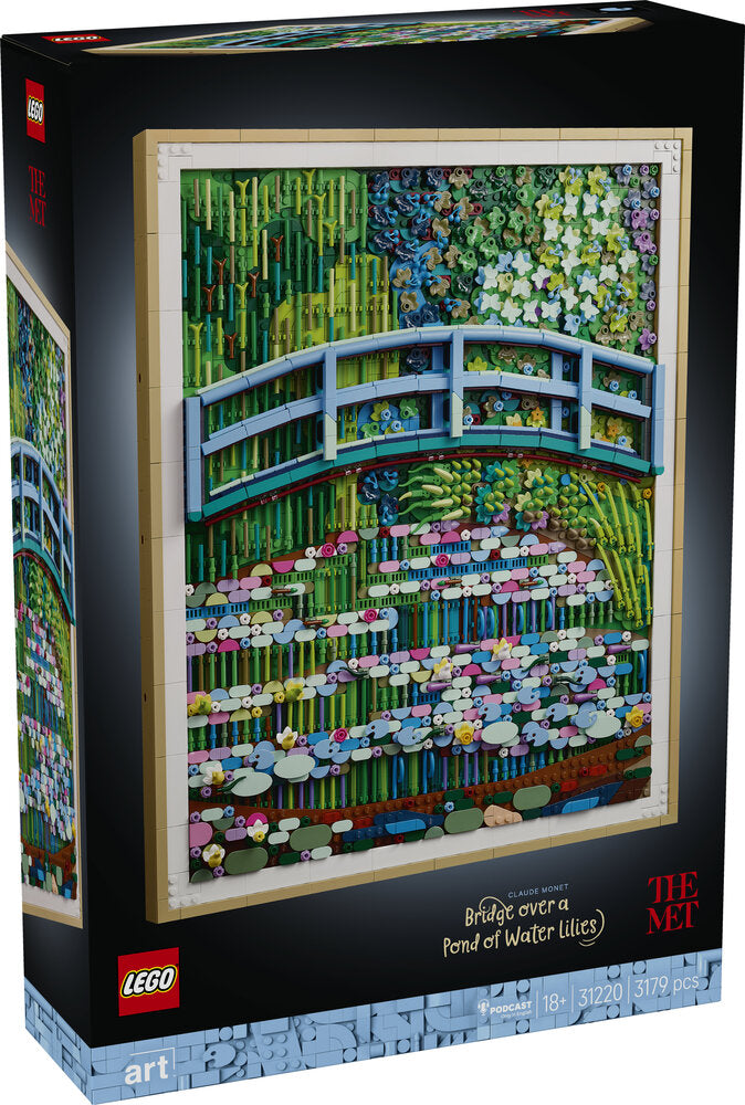 LEGO ART 31220 Claude Monet – Den japanske bro over åkandedammen