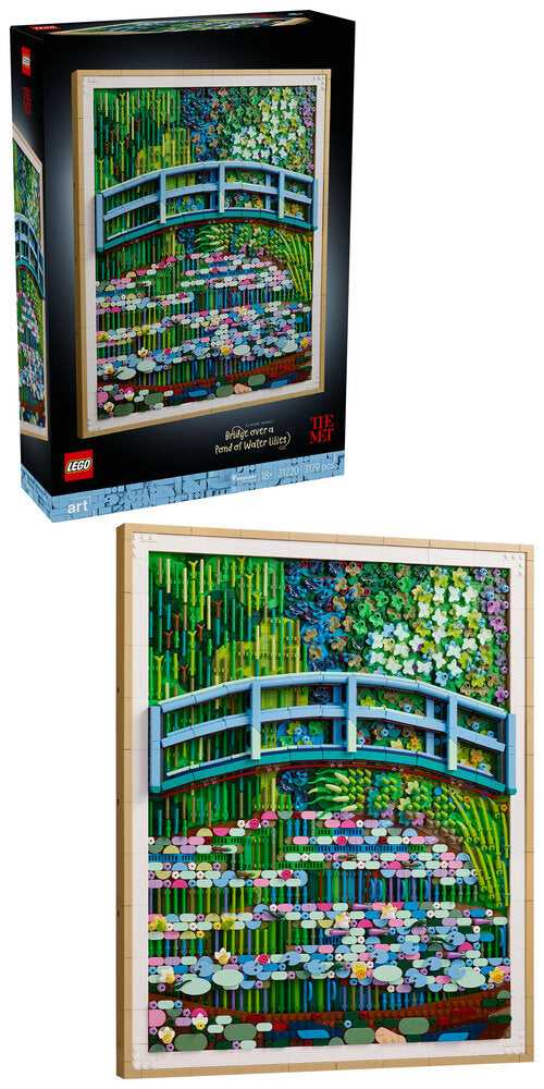 LEGO ART 31220 Claude Monet – Den japanske bro over åkandedammen