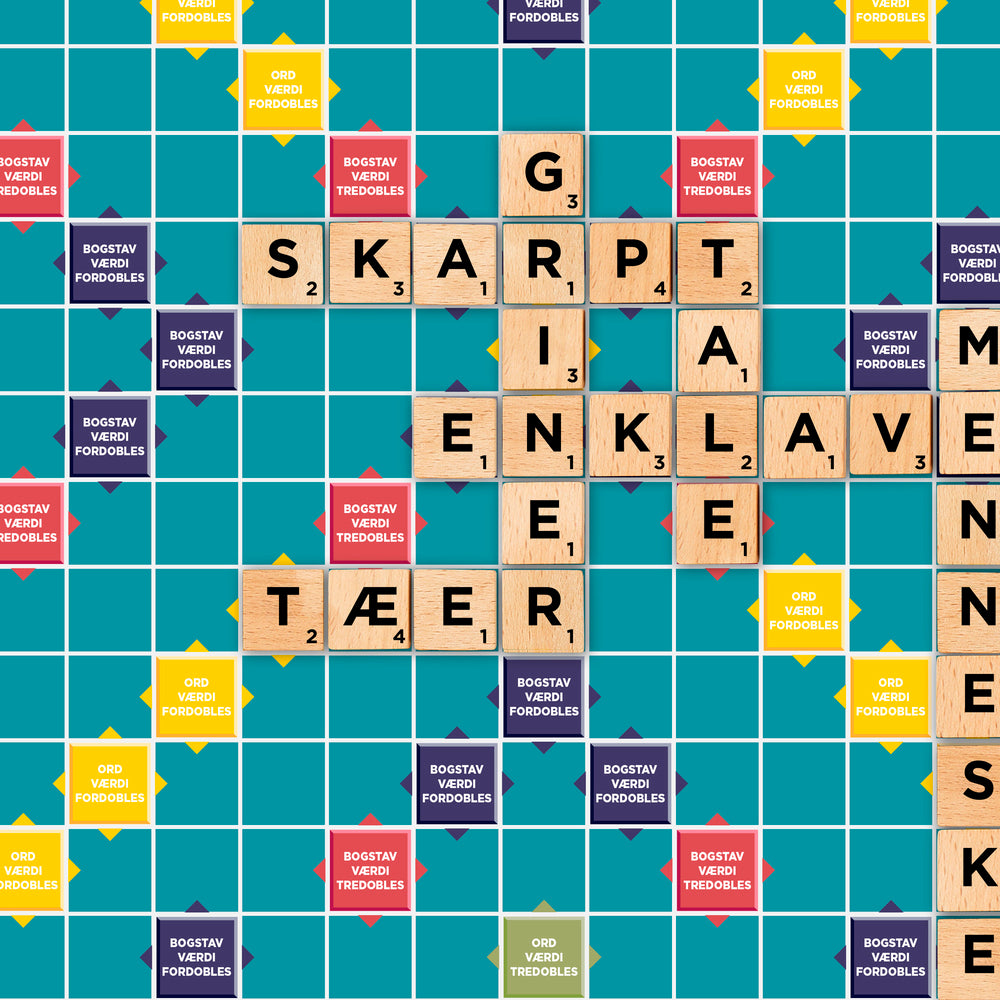 Scrabble Original Træ Edition