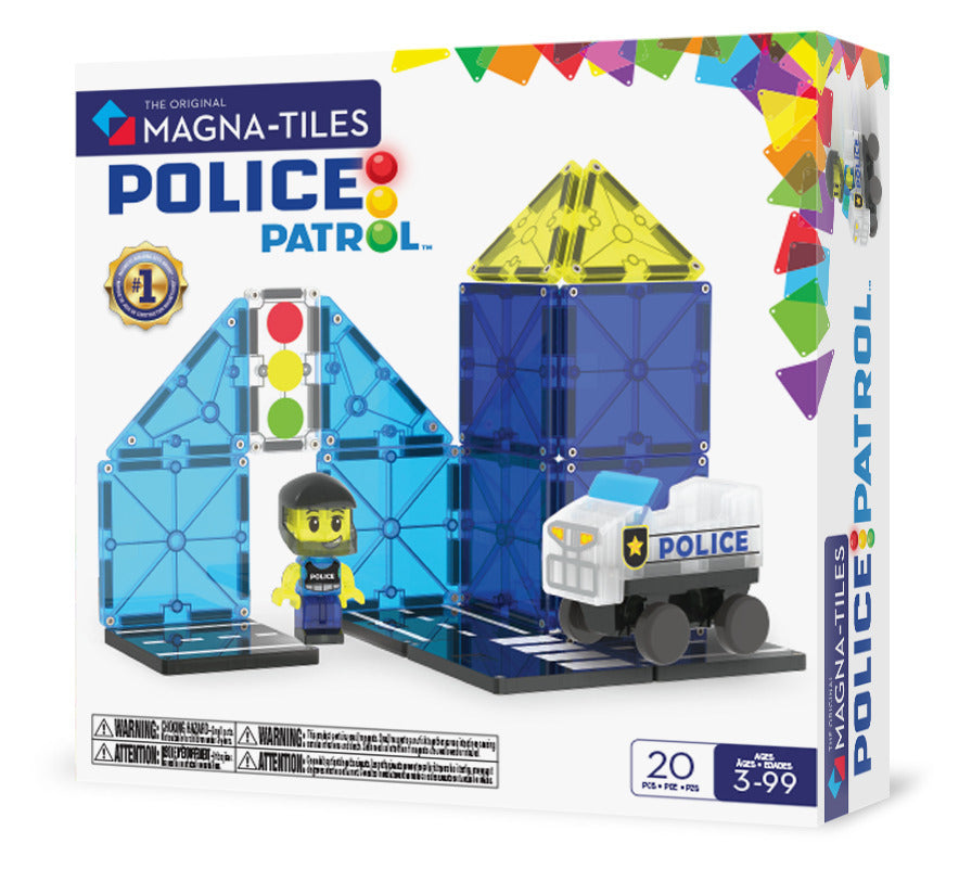MAGNA-TILES Politipatrulje 20 dele