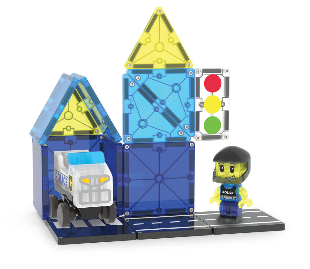 MAGNA-TILES Politipatrulje 20 dele