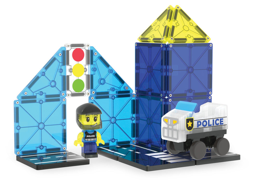 MAGNA-TILES Politipatrulje 20 dele