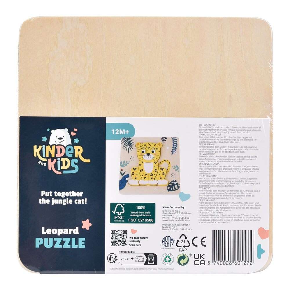 Kinder and Kids Puslespil, Leopard
