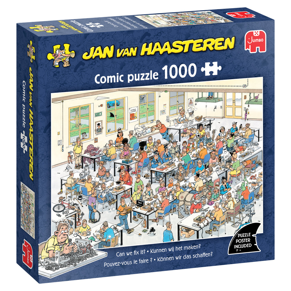 Jan Van Haasteren puslespil med 1000 brikker Can we fix it?