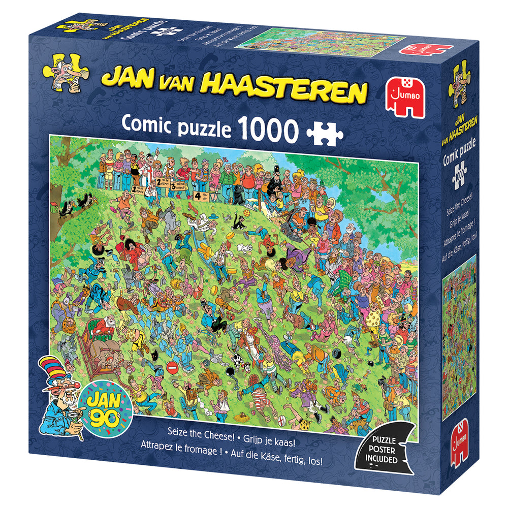 JANVANHAASTEREN Seize the Cheese! 1000 brikker