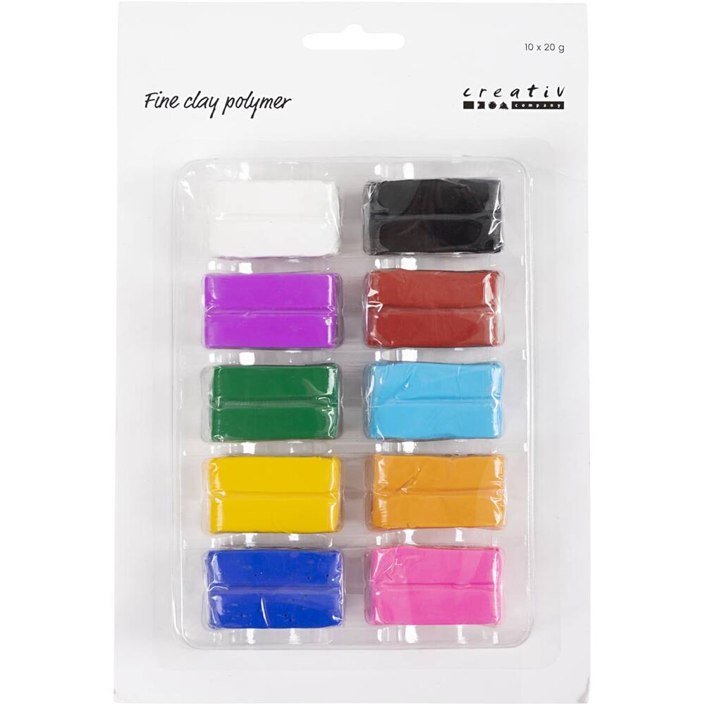 D2 Fine Clay Polymer colorful 10x20 g