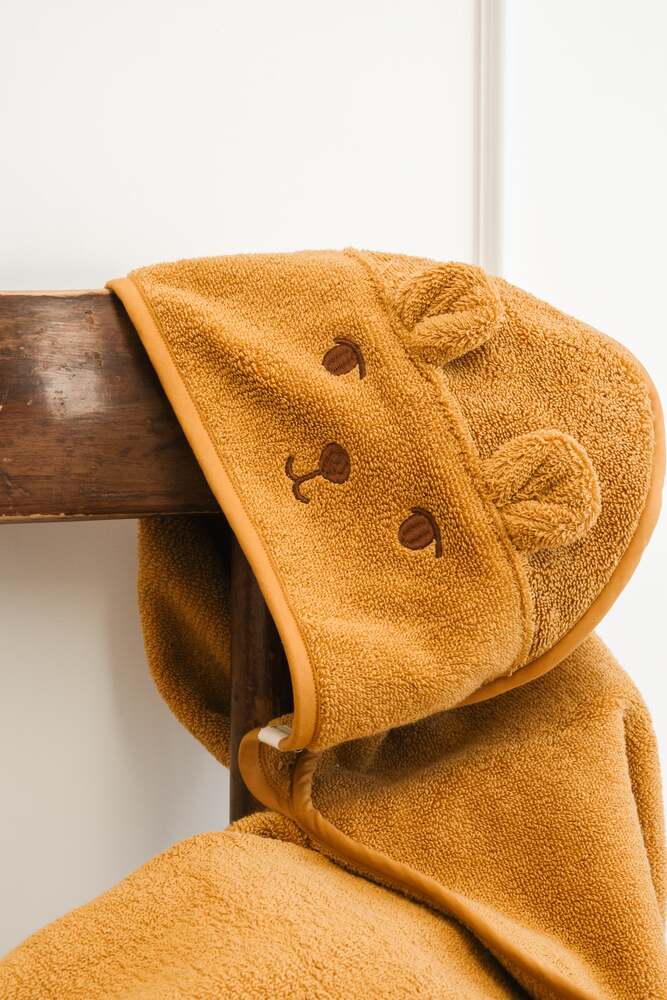 Towel - Bear - Wood Thrush
