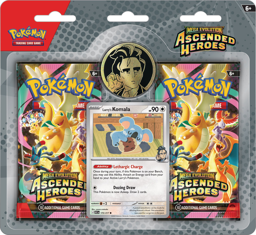 Pokemon Mega Evolution Ascended Heroes Enhanced 2-pack ass