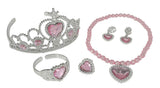 Real UniQ smykkesæt med tiara ass