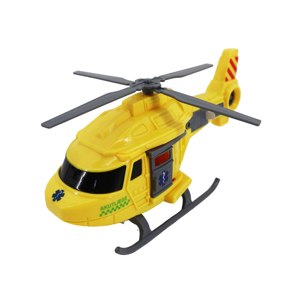 Akutlægehelikopter med lys og lyd