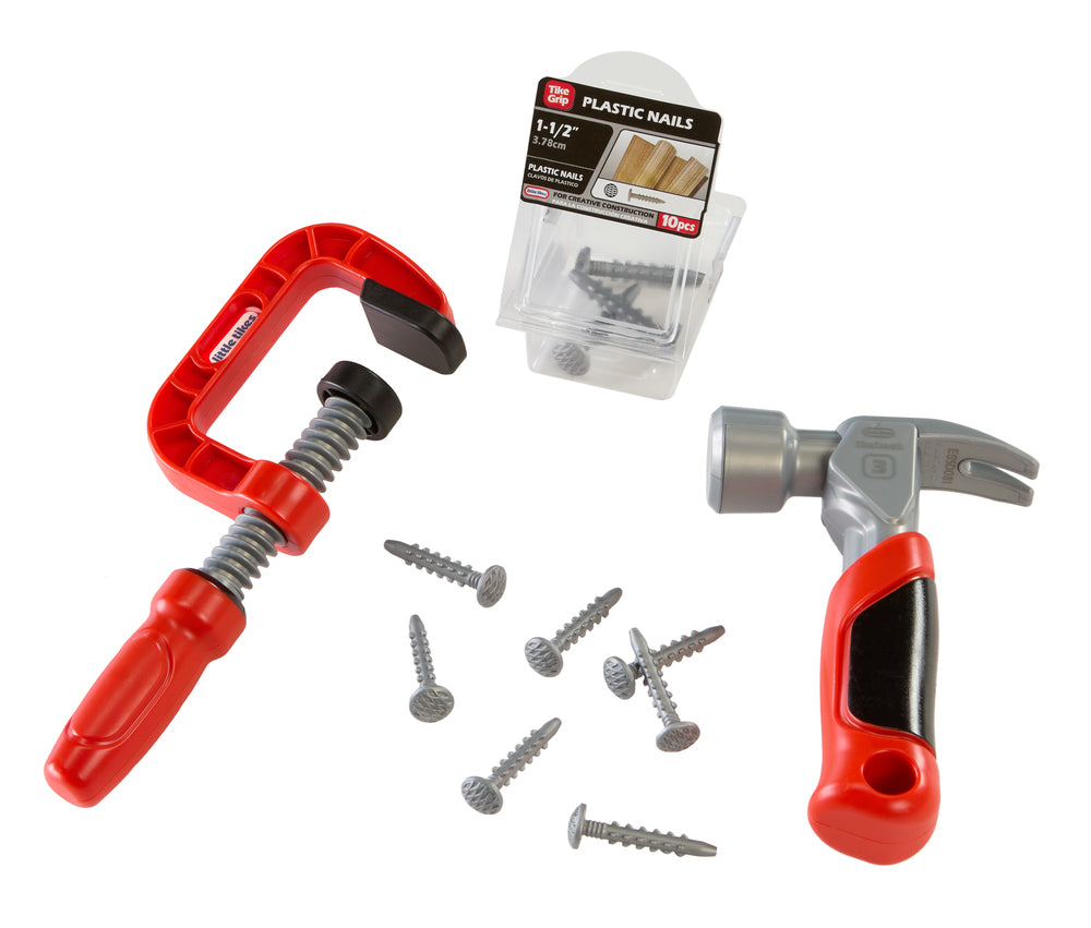 Little Tikes Creative Construction hammer- og sømsæt