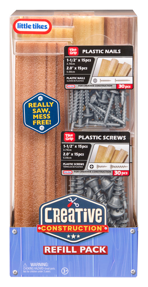 Little Tikes Creative Construction træ, søm og skruer