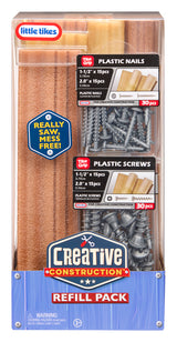 Little Tikes Creative Construction træ, søm og skruer