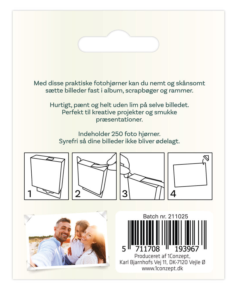 Fotohjørner 250 stk