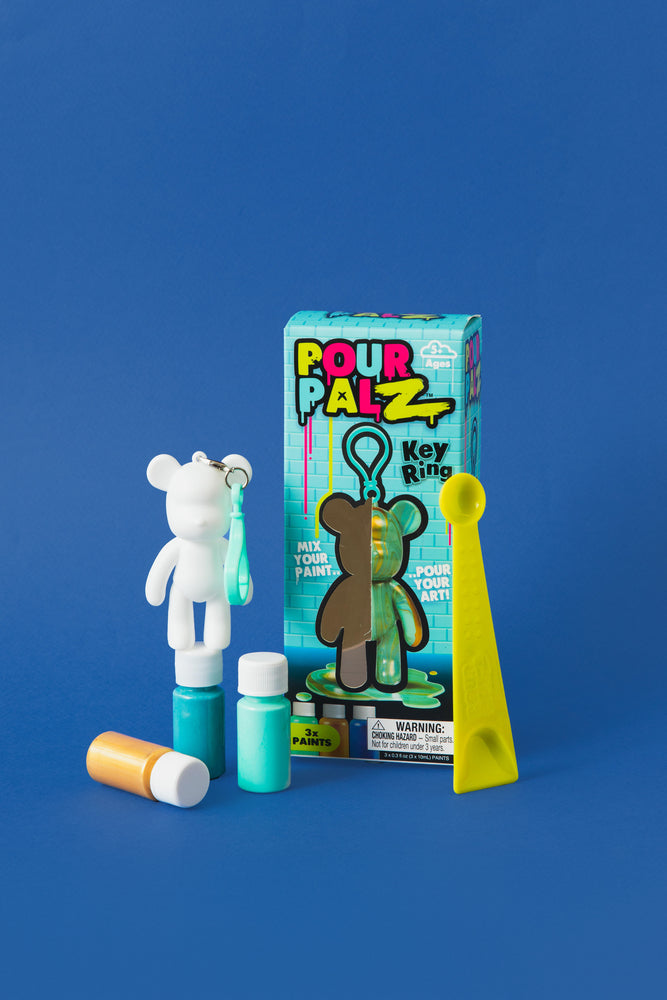 Pour Palz Bear nøglering ass