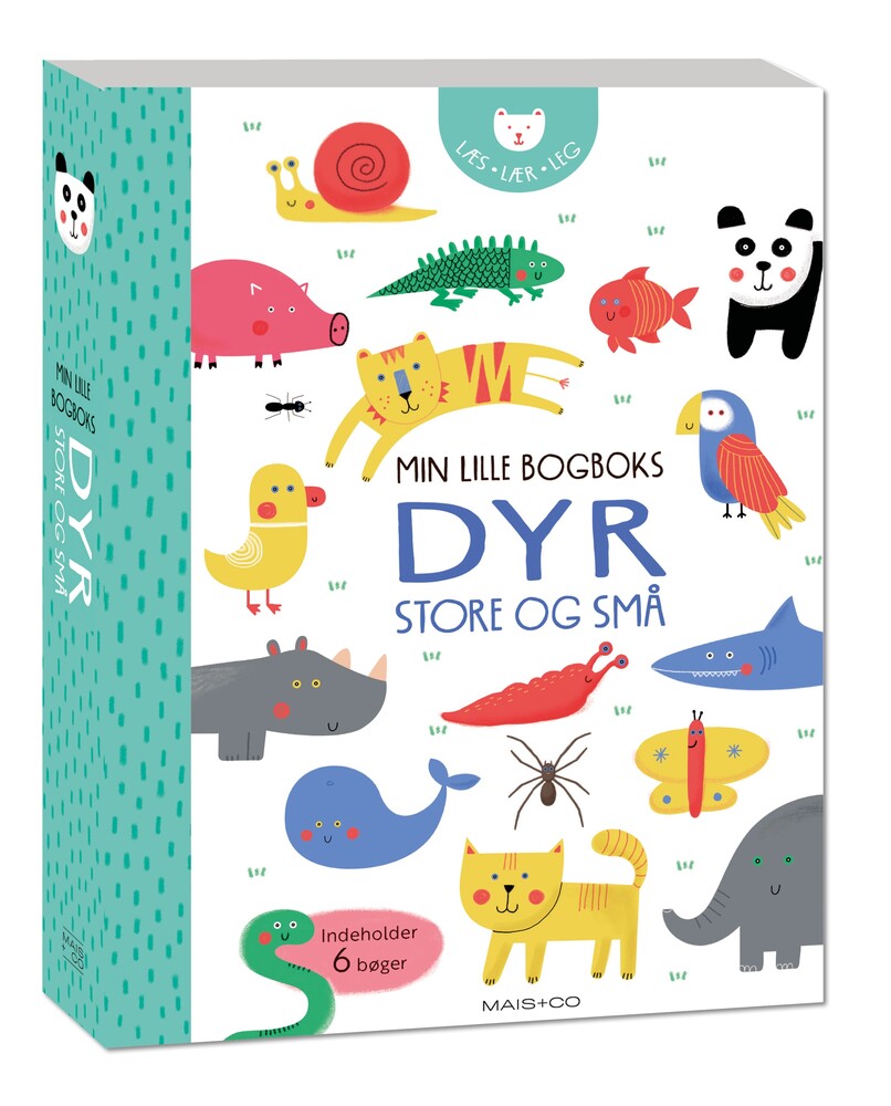 D1 Min lille bogboks DYR - store og små
