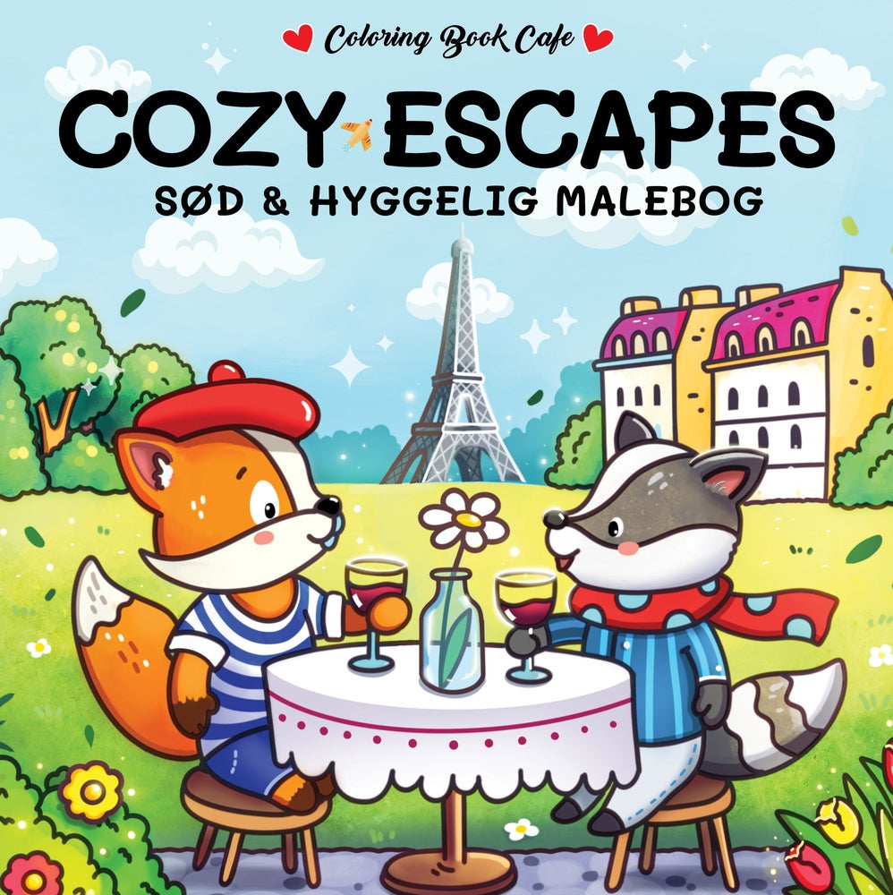 D1 Malebog: Cozy Escapes - Cozy Coloring