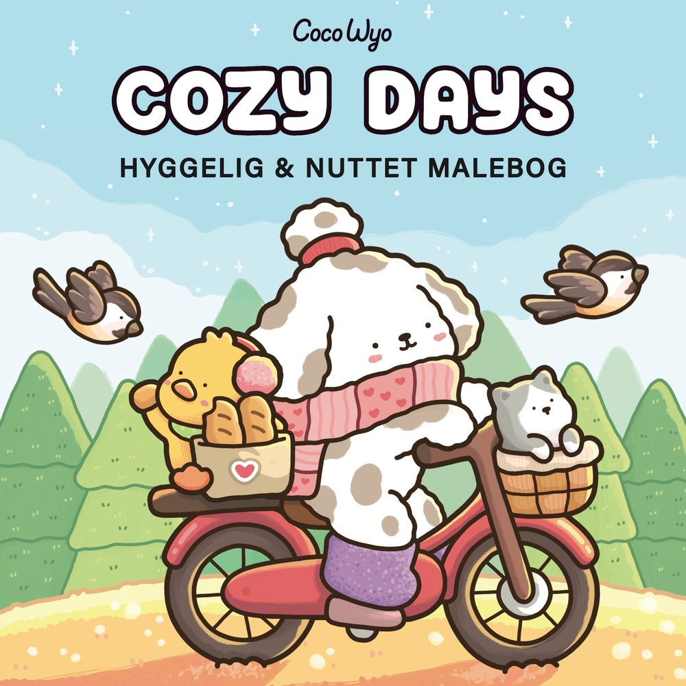 D1 Malebog: Cozy Days - Cozy Coloring